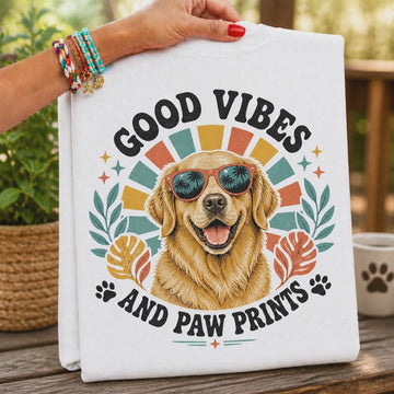 Good Vibes And Paw Prints preview