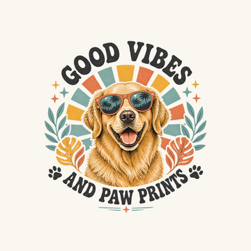 Good Vibes And Paw Prints preview